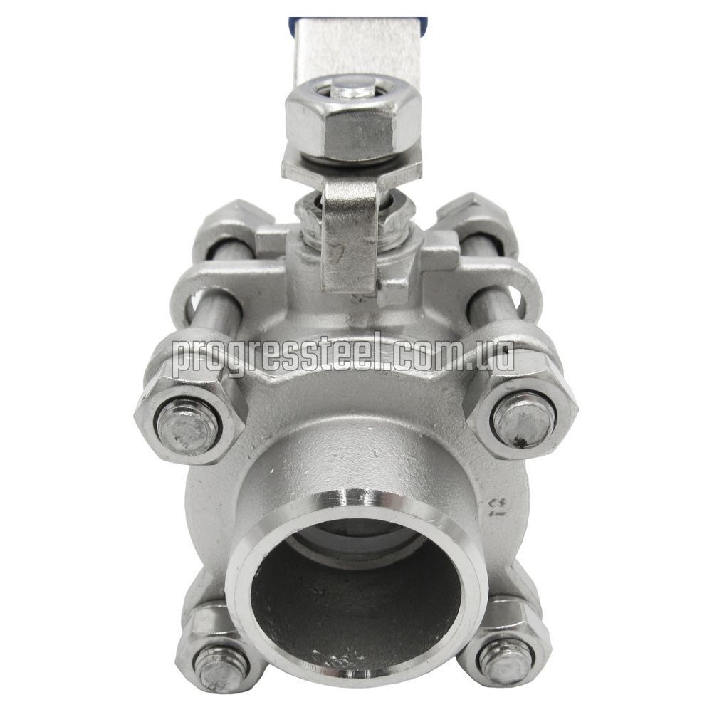 Кран кульовий трискладовий AISI 316 Ду 80 (3 дюйми)