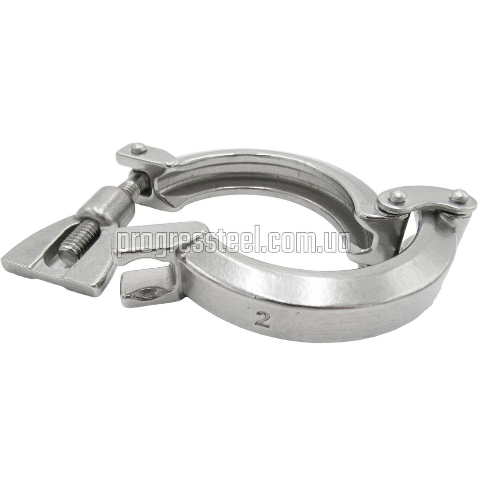 Хомут кламп AISI 304 DN 125/129 мм CLAMP