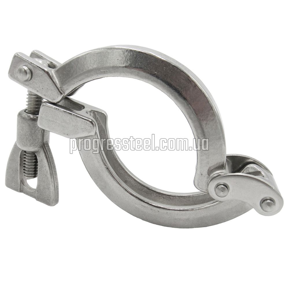 Хомут кламп AISI 304 DN 125/129 мм CLAMP