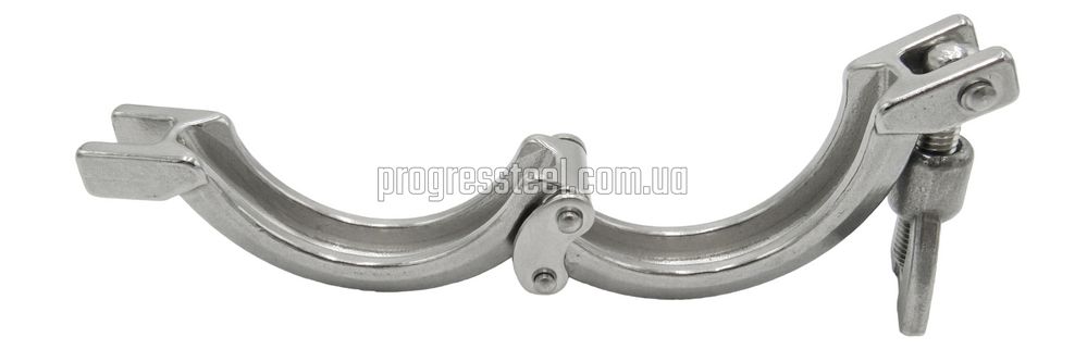 Хомут кламп AISI 304 DN 125/129 мм CLAMP