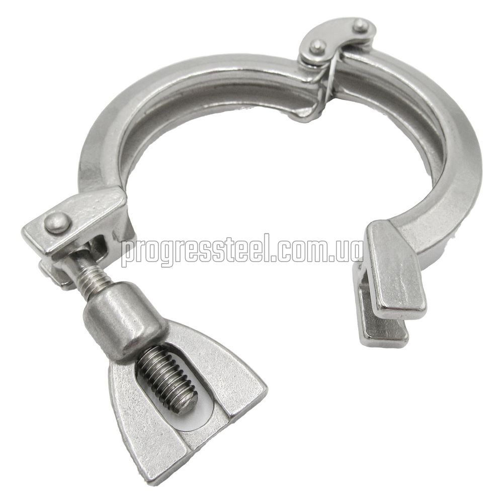 Хомут кламп AISI 304 Ду 40 (1 1/2 дюйм) 38,1 мм SMS CLAMP