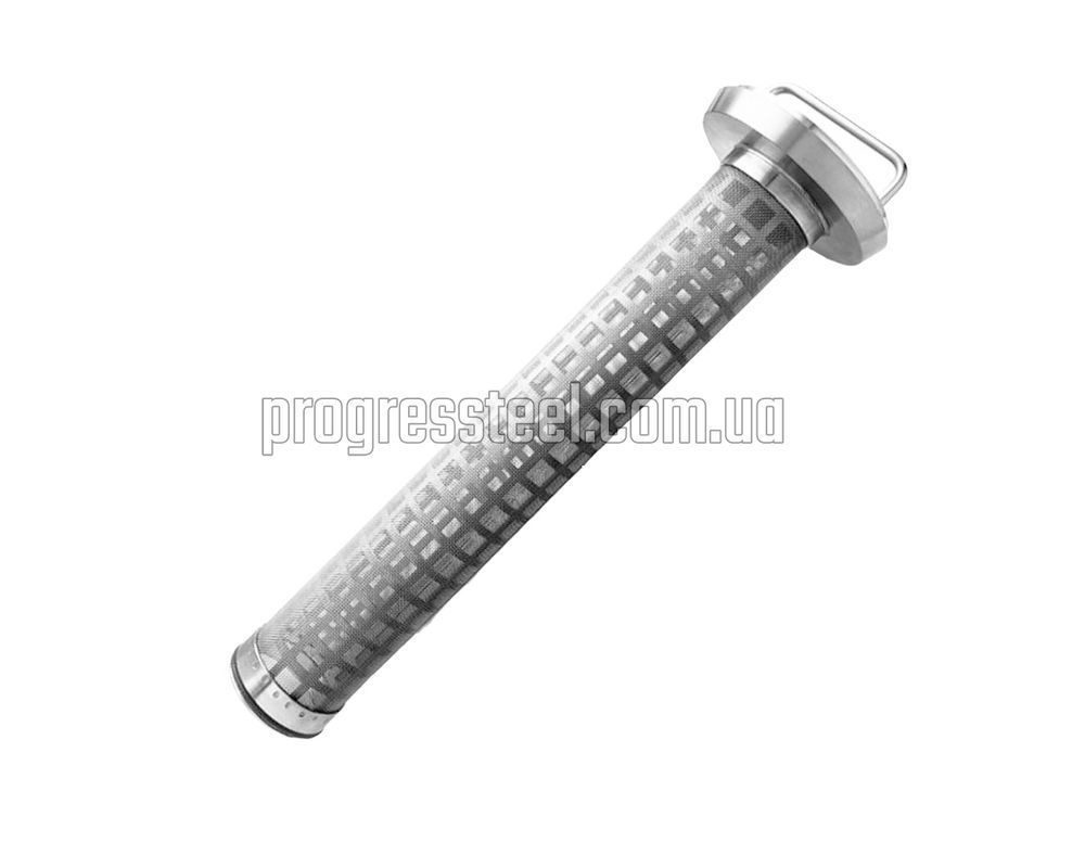 Фільтр трубний прямий Р-Р AISI 304 Ду 40 (40) сито 0,2 мм
